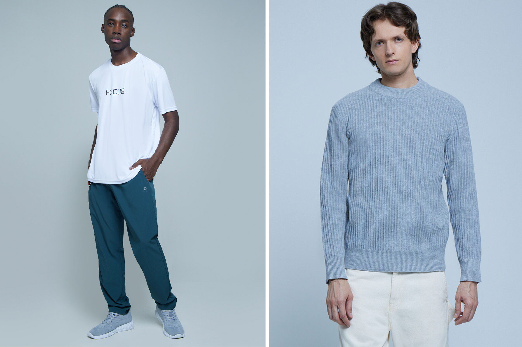 buzo azul para hombre